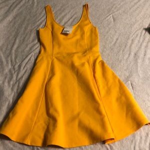 Never worn yellow skater dress